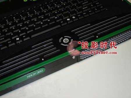 XBOX360 NB游戏机 前面板特写