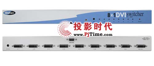 格芬Gefen带红外遥控器的8x1 DVI 切换器EXT-DVI-841
