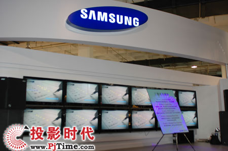 三星系列液晶电视墙产品