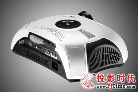 奥图码DVD投影机U2 右背面图
