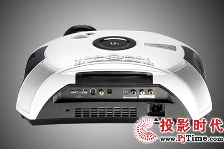 奥图码DVD投影机U2 背顶面图