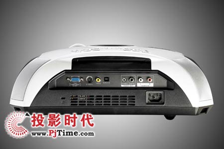 奥图码DVD投影机U2 背面图
