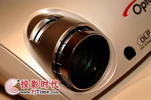 奥图码HD80家用投影机之投影镜头特写