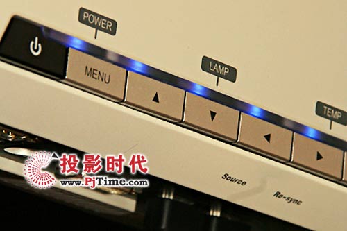 奥图码HD80家用投影机 面板按健