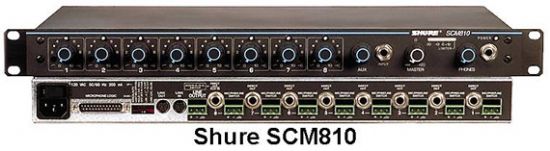 SHURE SCM810 8 ͨͲ