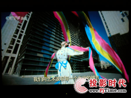 点击放大,TCL液晶电视DTL42E9FQ数字高清电视效果