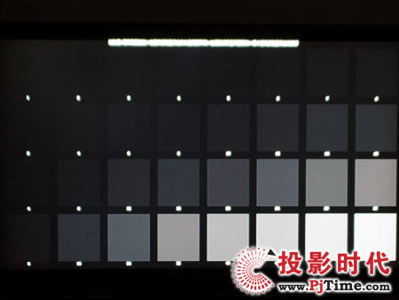 TCL液晶电视DTL42E9FQ灰阶和抗噪效果