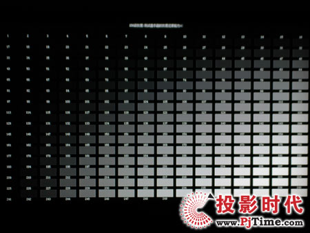 TCL液晶电视DTL42E9FQ灰阶和抗噪效果