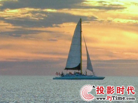 TCL液晶电视DTL42E9FQ灰阶和抗噪效果