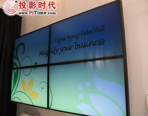 由DS4600组成的数字看板拼接墙