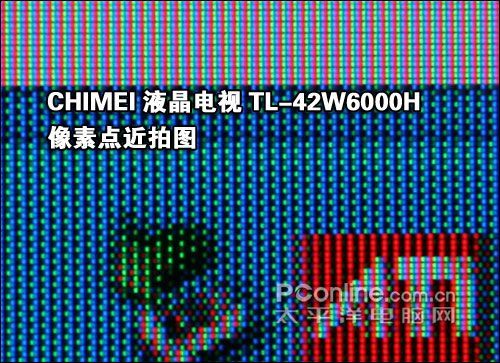 CHIMEI液晶电视42W6000H像素点近拍 CHIMEI液晶电视42W6000H像素点近拍