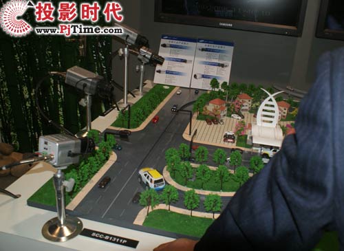 三星交通行业视频监控系统模拟演示区