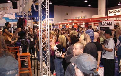 Band On The Show Floor