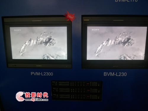 索尼全线广播级液晶监视器亮相CCBN2009