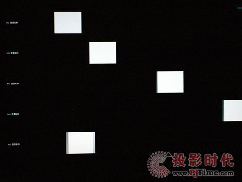 海信TLM47V88GP蓝媒液晶电视运动效果和解析度测试