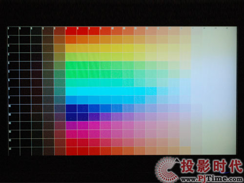 LG 47LH50YD液晶电视:色彩表现测试