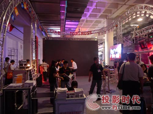 新美图LED显示屏亮相北京国际音响展