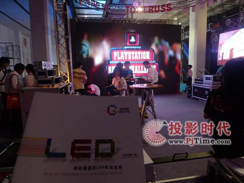 新美图LED显示屏亮相北京国际音响展