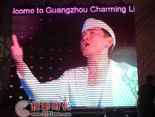 科之美高清LED电子屏亮相北京音响展