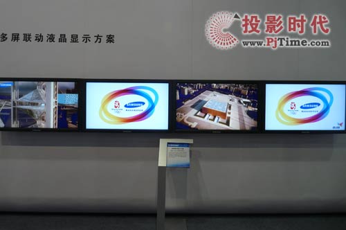三星多屏联动显示方案 更炫的广告形式