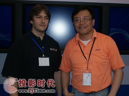 上海直真视通信息发布系统亮相数字标牌展