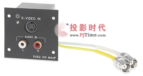 EXTRON SVEQ 100 MAAP S-视频和音频线路驱动器