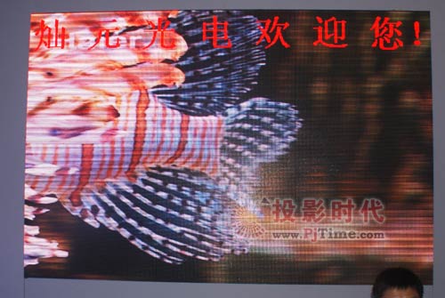 ԪLEDʾ粩ᣨCIOE2009
