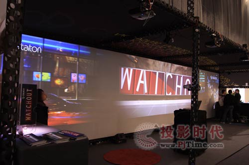 力富携DATATON拼接设备亮相InfoComm