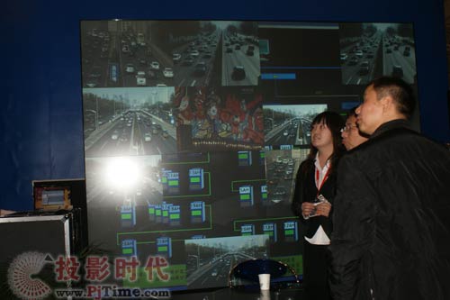 环宇蓝博大屏幕产品亮相InfoComm2009