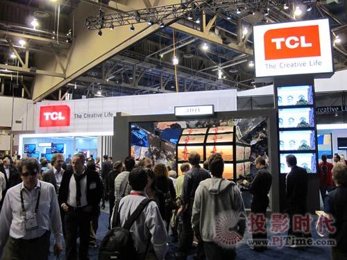 TCL首次以自主品牌亮相CES主展厅