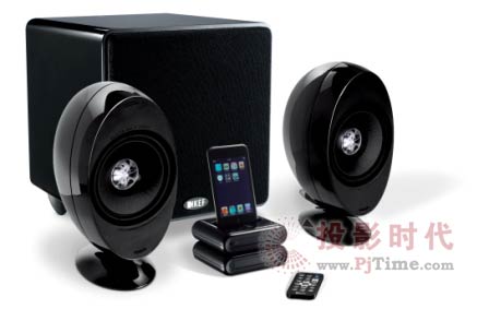 KEF打造iPod和电脑应用的Hi-Fi级数码音响组合