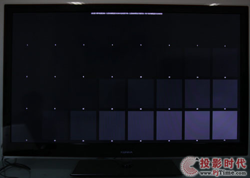 康佳LC55TS88EN液晶电视:灰阶对比度测试