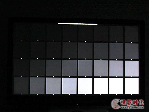 创维42LED10液晶电视:灰阶对比度测试