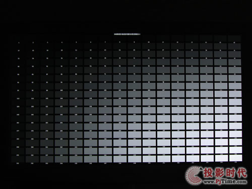 长虹iTV46920DE液晶电视:灰阶对比度测试