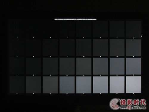 长虹iTV46920DE液晶电视:灰阶对比度测试