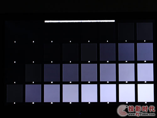 同方LE-32B90液晶电视:灰阶对比度测试