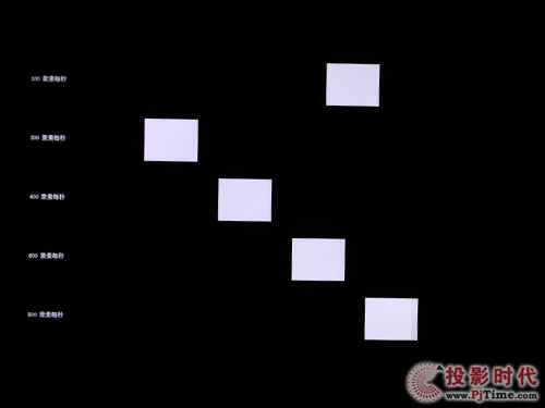 同方LE-32B90液晶电视:响应时间及运动效果测试