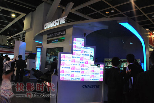 科视在亚洲视听展依然力推数字显示幕MICROTILES