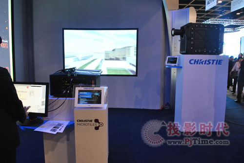 科视在亚洲视听展依然力推数字显示幕MICROTILES