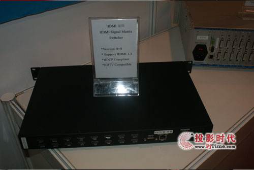 利国电子信号切换产品亮相InfoComm Asia 2010