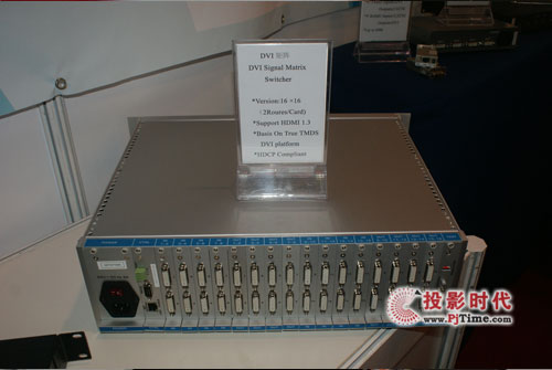 利国电子信号切换产品亮相InfoComm Asia 2010