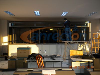 Anrecson首次展现液晶拼接墙施工与调试全过程