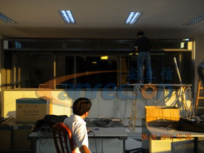 Anrecson首次展现液晶拼接墙施工与调试全过程
