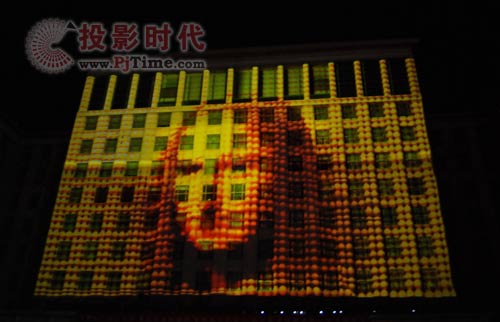 清华百年校庆晚会 巴可助力主楼投影3D秀
