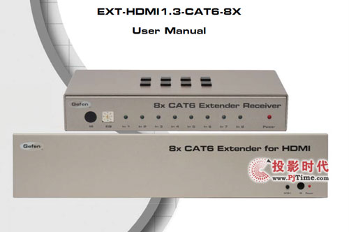 Ƴ8CAT6 Extender For HDMIӳ