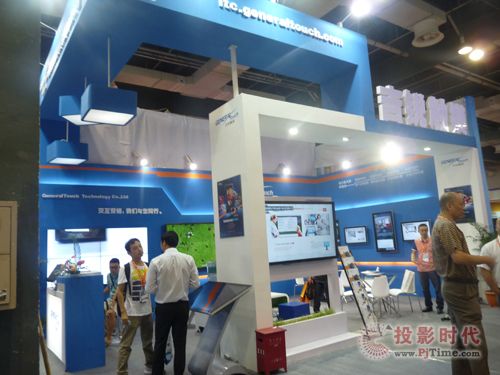 上海国际数字标牌展:吉锐触摸展纯平互动数字标牌