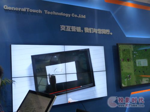 上海国际数字标牌展:吉锐触摸展纯平互动数字标牌