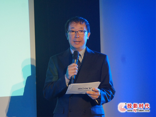 索尼中国专业系统集团投影机市场部总监大原康弘