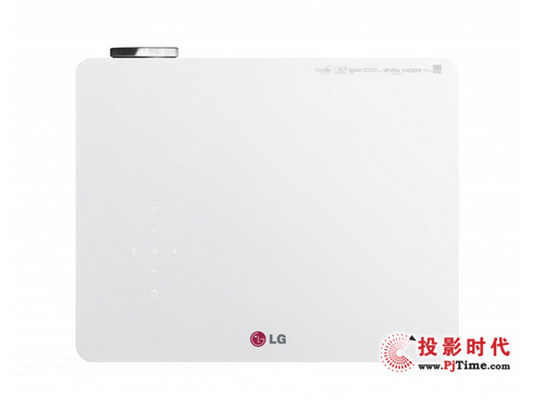 “白富美” LG 1000流明LED投影机PF80G外观赏析