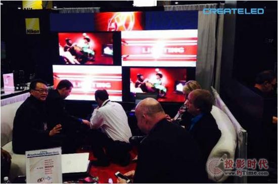 CreateLED,LED DISPLAY,VIDEO WALL,NAB SHOW 2014